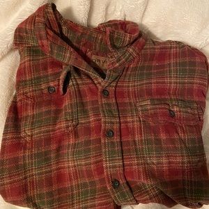 XL red flannel.